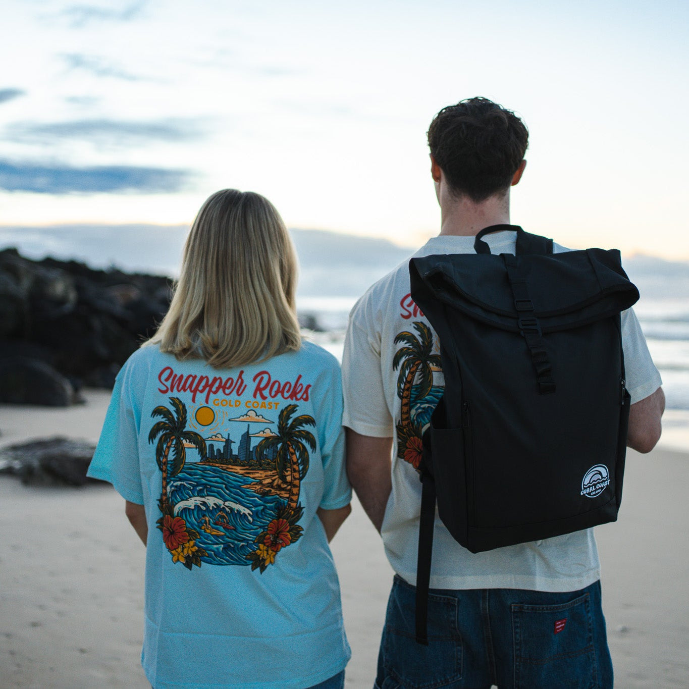Coral Coast EcoBag – Water-Resistant, Durable, Recycled Material Tote